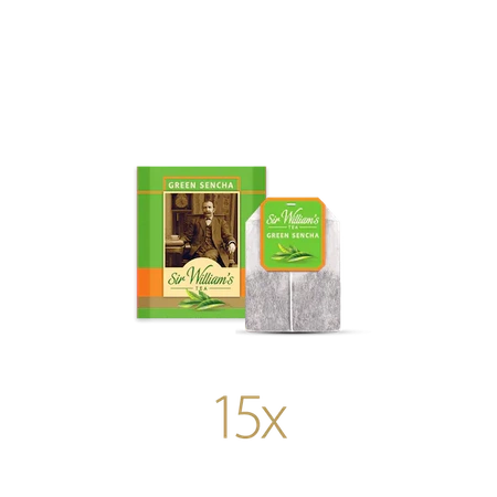 Herbata Piramidki Green Sencha tea 15tor