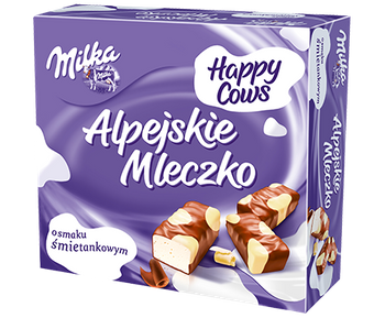 Alpejskie mleczko happy cows 330g
