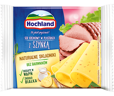 Ser topiony plastry Szynka 130g