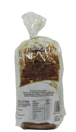 Chleb ciemny wieloziarnisty Polański 300g
