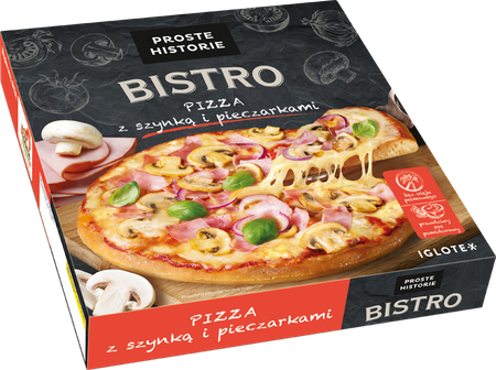 Pizza Bistro Szynka-Piecz. 420g