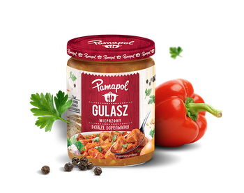 Gulasz wyraźnie przyprawiony 500G