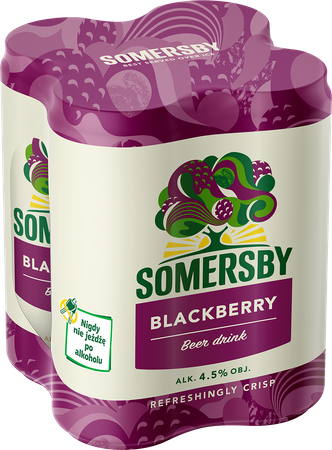 Somersby blackberry puszka 4pak 0,50l