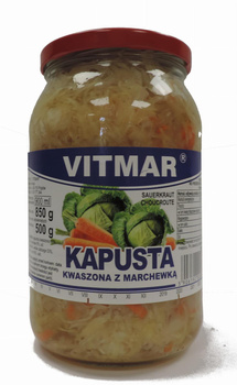 Kapusta Kwaszona z Marchew. 900ml