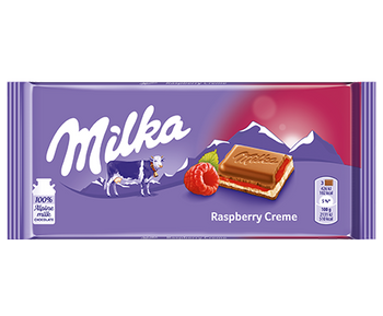 Milka Czek. 100g Malinowa