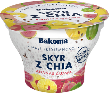Skyr z chia ANANAS GUAWA 150g