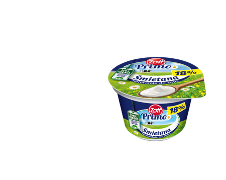 Śmietana Luksusowa Zott 18% 180g