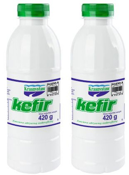 Kefir krasnystaw butelka 420g