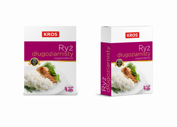 Ryż Biały Długoz. Kros 4*100g