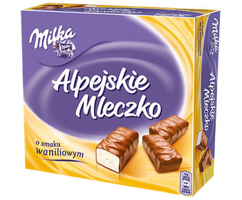 Alpejskie mleczko wanilia 330G