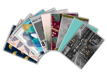 Zeszyt A5/96K krata  megamix szt