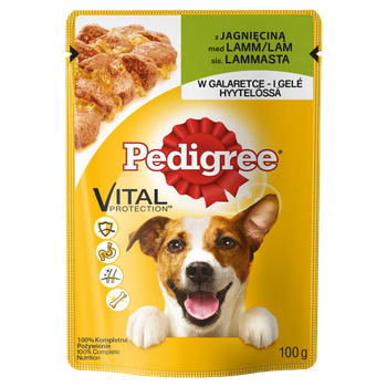 Pedigree Sasz. z Jagnięciną /100g/