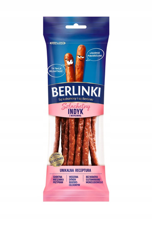 Kabanos Berlinki Indyk 80g