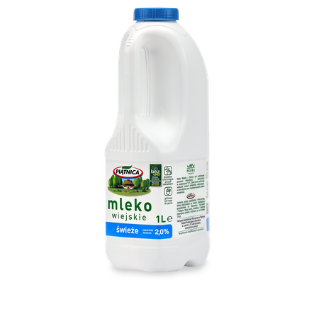 Mleko wiej.świeże 2% Piątnica 1l