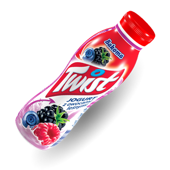 Twist Jogurt Owoce Leś. /but. 370G/