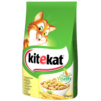 Kitekat Dry Kurcz. +Warzywa /1,8kg/