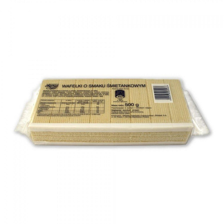 Wafelki 500g śmietankowe skawa