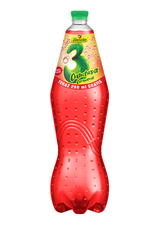 Zbyszko Gaz 3 Oranżada Czerw. 1,75l