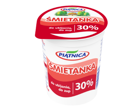 Śmietana Piątnica 30% 400g
