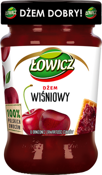 Dżem Łowicz 280g Wiśniowy N/S