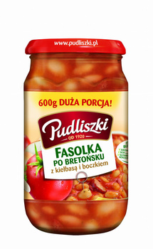 Fasolka po bret. z kieł/bocz. 600g