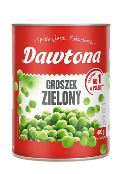Groszek Konserwowy Dawtona 400g