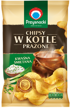 Chipsy 125g Kwaśna Śmietana
