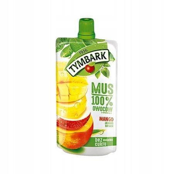 Tymbark Mus 100% Owoców Mango. 120g