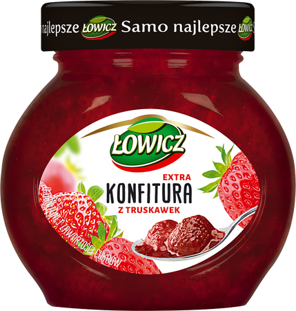 Konfitura Truskawkowa N/S 240g