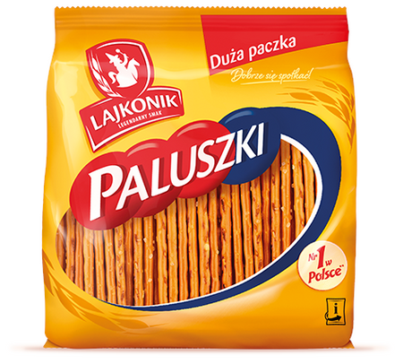 Paluszki słone Lajkonik 300g