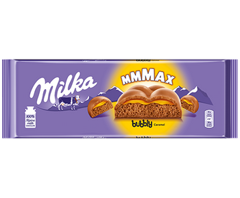 Milka Czek. 250g Bubbly Caramel