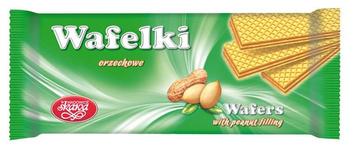 Wafelki 180g orzechowe skawa