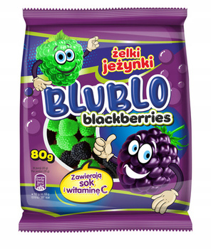 ŻELKI JEŻYNKI BLUBLO 80G