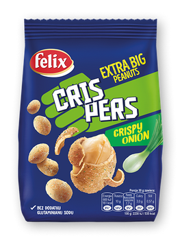 Orzeszki Crispers Onion 125g