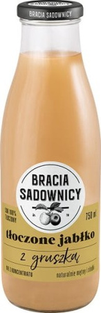Tłoczone jabłko gruszka but.0,75l