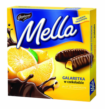 Mella galaretka w czekoladzie cytrynowa 190g