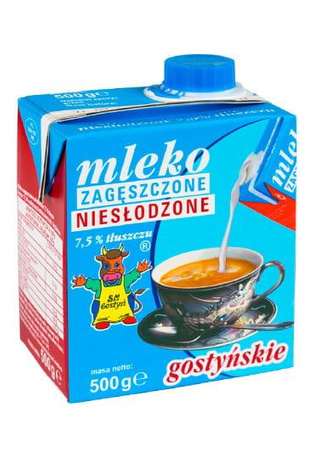 Mleko Zag. NIesłodz. karton 500g