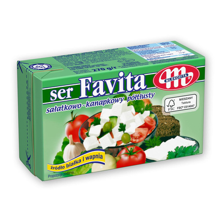 Ser Favita Sałat-Kanapk. 16% Ziel. 270g
