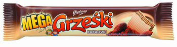 Grześki Mega Kakaowe 34g