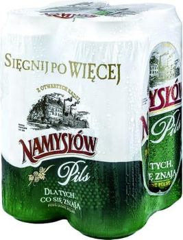 Namysłów pils puszka 4-pak 0,5l