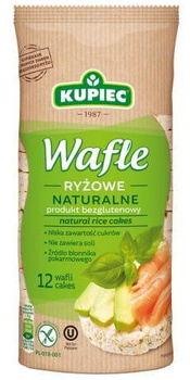 Wafle Ryż. Naturalne 120g