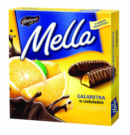Mella galaretka w czekoladzie cytrynowa 190g