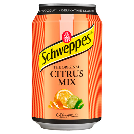 SCHWEPPES CITRUS MIX PUSZKA 0,33L