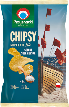 Chrupki Przysnacki Sól Morska 130g