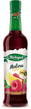 Syrop 420ml Herbapol malina -cytryna+wit