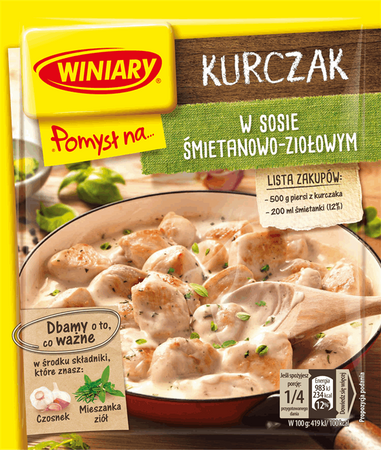 Pomysł na Kurczak w/S. Śmiet-Zioł. 30g