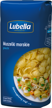Makaron Lubella Musz. Morskie 400g
