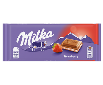 Milka Czek. 100g Truskawka
