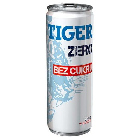 Tiger Zero Bez Cukru pusz. 250ml