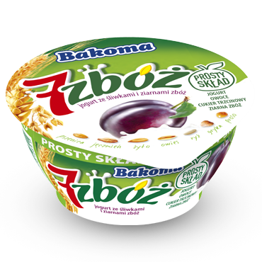 Bakoma Jogurt 7 Zbóż z Owoc. /140G/